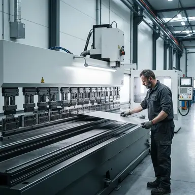 Sheet Metal Bending - CNC press brake machine